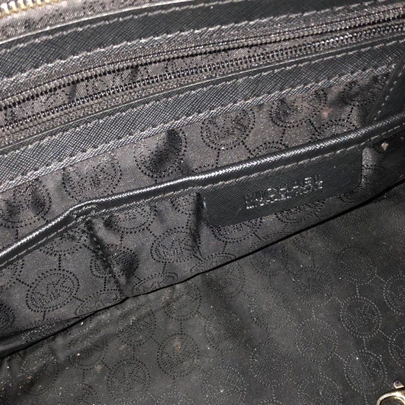 Used Authentic Michael Kors studded Black Selma - Picture 2 of 5